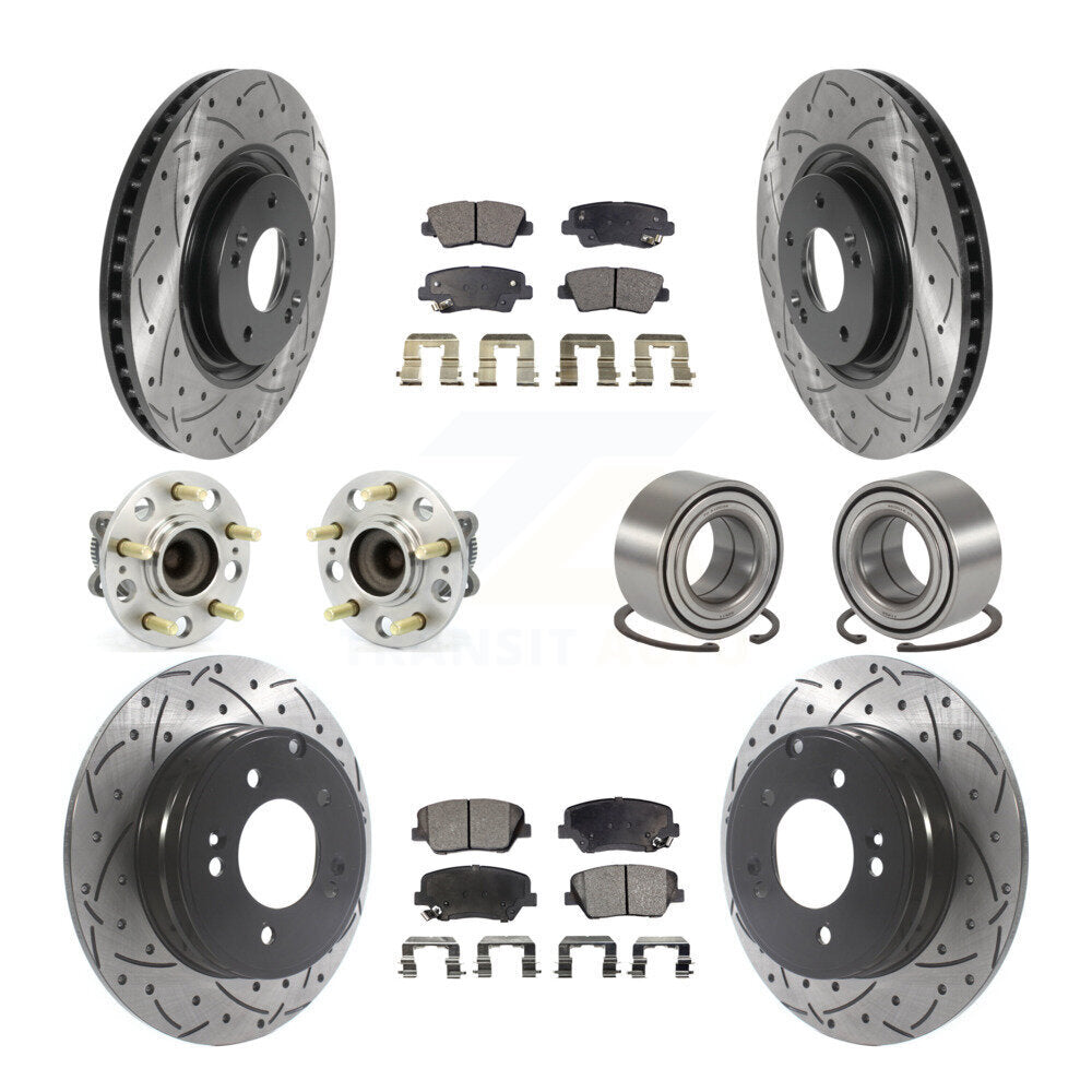 [Avant + Arrière] Kit de Roulement de roue pour Hyundai Azera KBB-115464
