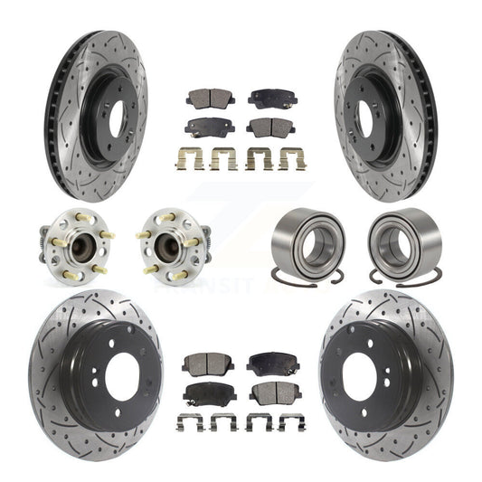 [Avant + Arrière] Kit de Roulement de roue pour Hyundai Azera KBB-115464