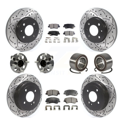 [Avant + Arrière] Kit de Roulement de roue pour Kia Rio KBB-115475