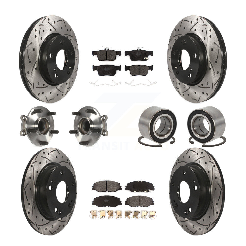 [Avant + Arrière] Kit de Roulement de roue pour 2019 Honda Insight KBB-115477