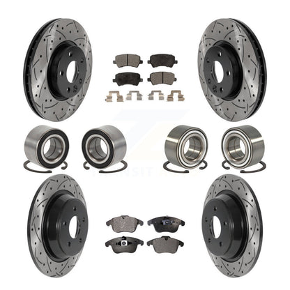 [Avant + Arrière] Kit de Roulement de roue pour 2012-2015 Land Rover Range Evoque KBB-115519