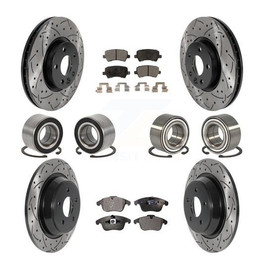 [Avant + Arrière] Kit de Roulement de roue pour 2012-2015 Land Rover Range Evoque KBB-115519