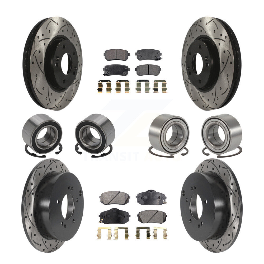 [Avant + Arrière] Kit de Roulement de roue pour Hyundai Tucson Kia Sportage AWD KBB-115520