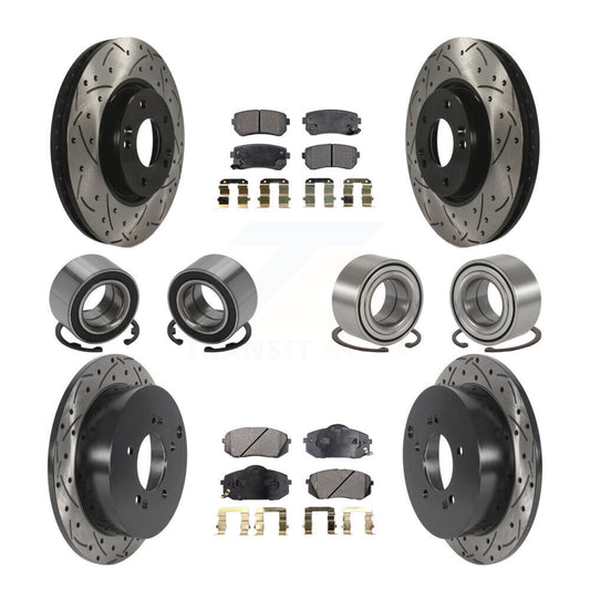 [Avant + Arrière] Kit de Roulement de roue pour Hyundai Tucson Kia Sportage AWD KBB-115520
