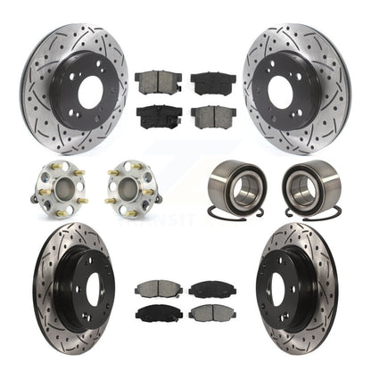 [Avant + Arrière] Kit de Roulement de roue pour Honda Civic KBB-115523