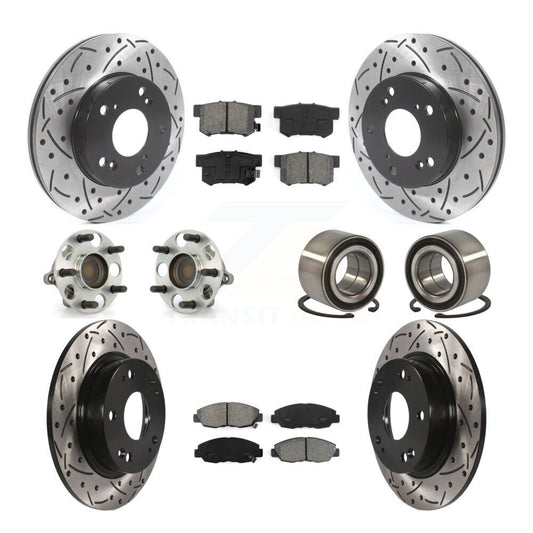 [Avant + Arrière] Kit de Roulement de roue pour Honda Civic KBB-115524