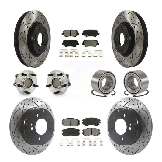 [Avant + Arrière] Kit de Roulement de roue pour Hyundai Sonata 3.3L KBB-115525