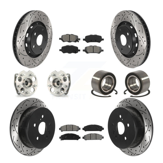 [Avant + Arrière] Kit de Roulement de roue pour 2009-2016 Toyota Venza AWD KBB-115529