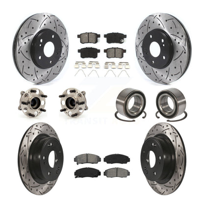 [Avant + Arrière] Kit de Roulement de roue pour Honda Accord Acura TSX KBB-115531