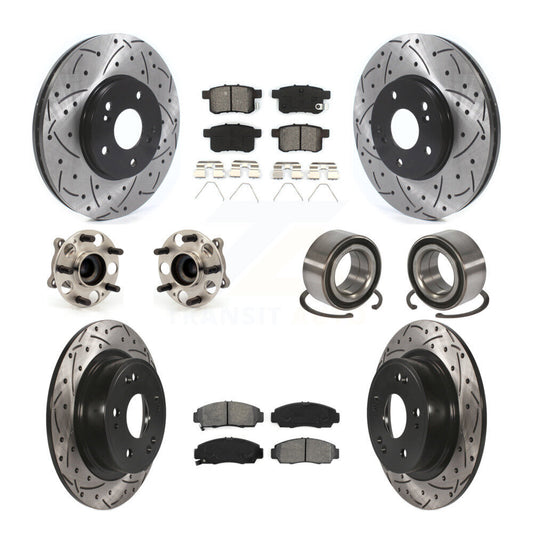 [Avant + Arrière] Kit de Roulement de roue pour Honda Accord Acura TSX KBB-115531