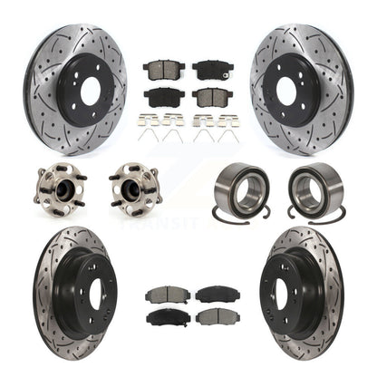 [Avant + Arrière] Kit de Roulement de roue pour Honda Accord Acura TSX KBB-115532