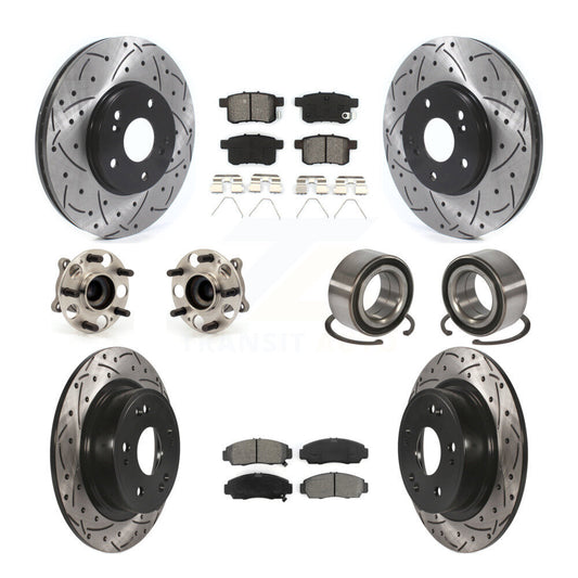[Avant + Arrière] Kit de Roulement de roue pour Honda Accord Acura TSX KBB-115532