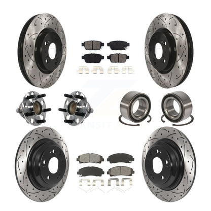 [Avant + Arrière] Kit de Roulement de roue pour Acura TL KBB-115533