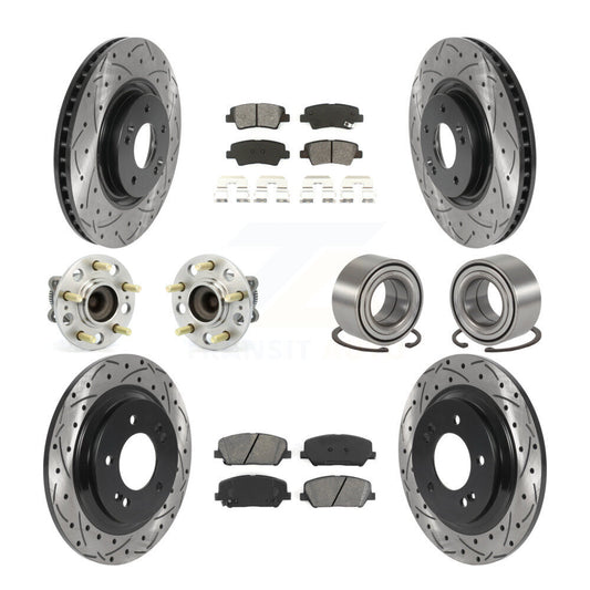 [Avant + Arrière] Kit de Roulement de roue pour 2013 Kia Optima 2.0L avec Electric Parking KBB-115541