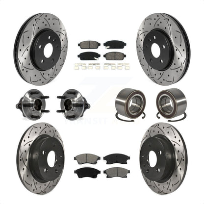 [Avant + Arrière] Kit de Roulement de roue pour Chevrolet Sonic Buick Encore Trax KBB-115551 par Transit Auto