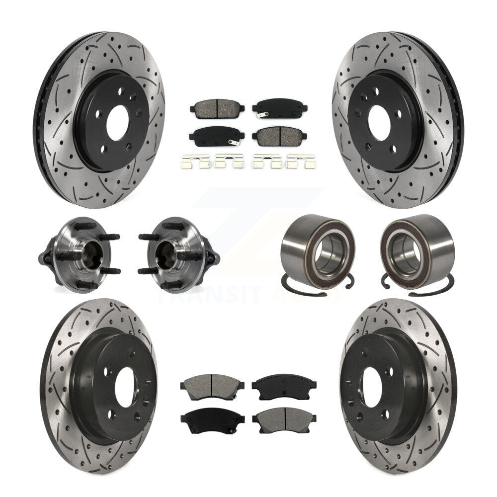 [Avant + Arrière] Kit de Roulement de roue pour Chevrolet Sonic Buick Encore Trax KBB-115551