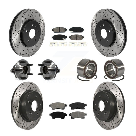 [Avant + Arrière] Kit de Roulement de roue pour Chevrolet Sonic Buick Encore Trax KBB-115551