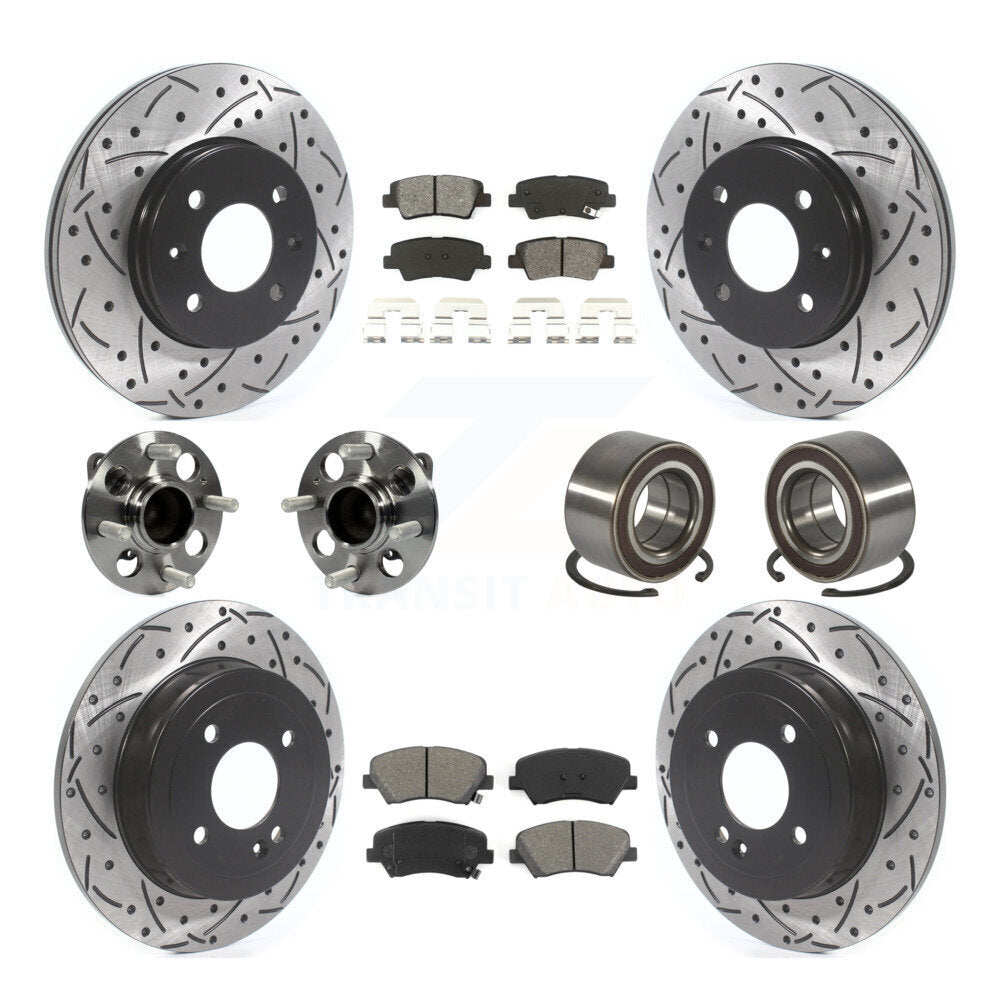 [Avant + Arrière] Kit de Roulement de roue pour Kia Rio KBB-115553