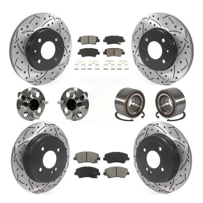 [Avant + Arrière] Kit de Roulement de roue pour Kia Rio KBB-115553