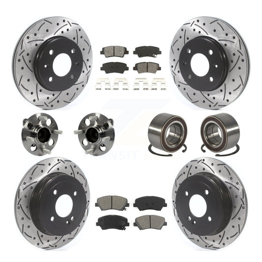 [Avant + Arrière] Kit de Roulement de roue pour Kia Rio KBB-115553