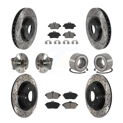 [Avant + Arrière] Kit de Roulement de roue pour Mercedes-Benz GLA250 CLA250 B Electric Drive KBB-115554