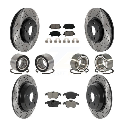 [Avant + Arrière] Kit de Roulement de roue pour 2012-2015 Land Rover Range Evoque KBB-115592