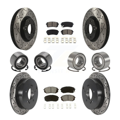 [Avant + Arrière] Kit de Roulement de roue pour Hyundai Tucson Kia Sportage AWD KBB-115593