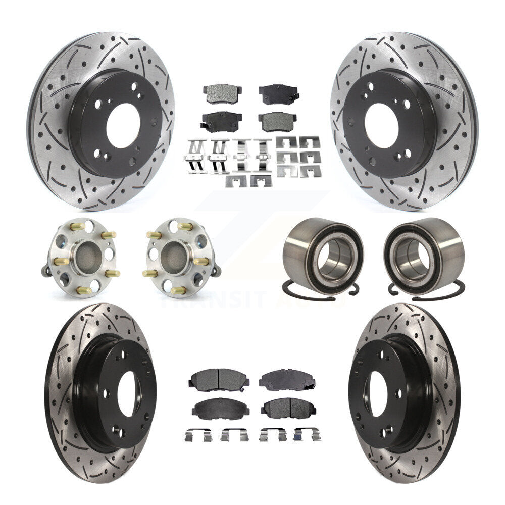 [Avant + Arrière] Kit de Roulement de roue pour Honda Civic KBB-115596