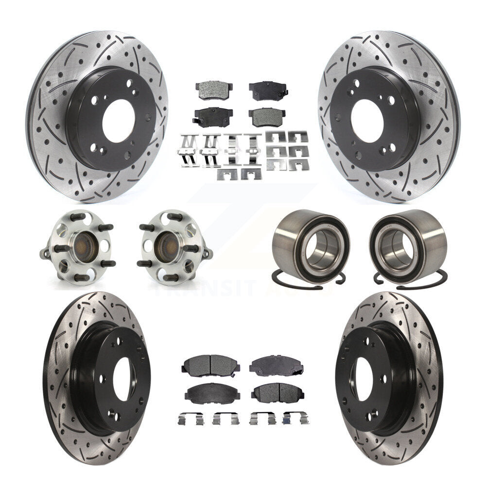 [Avant + Arrière] Kit de Roulement de roue pour Honda Civic KBB-115597