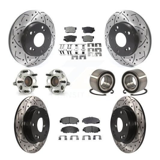[Avant + Arrière] Kit de Roulement de roue pour Honda Civic KBB-115597