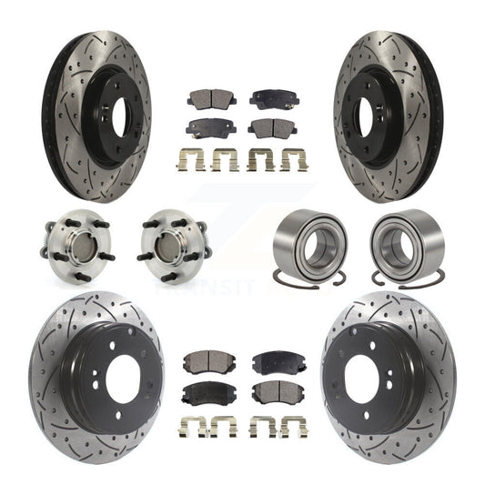 [Avant + Arrière] Kit de Roulement de roue pour Hyundai Sonata 3.3L KBB-115598