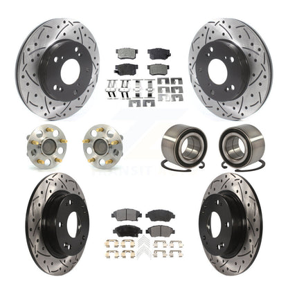 [Avant + Arrière] Kit de Roulement de roue pour Honda Civic KBB-115603