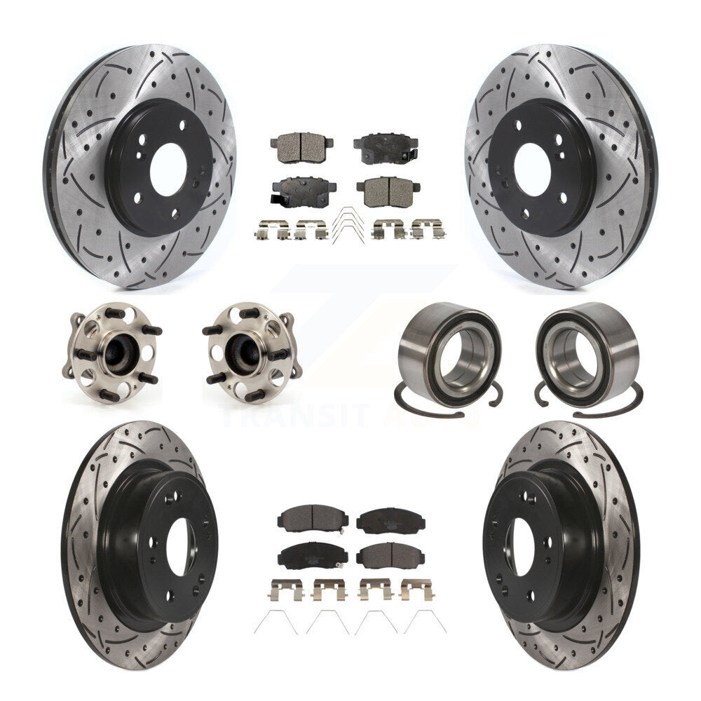 [Avant + Arrière] Kit de Roulement de roue pour Honda Accord Acura TSX KBB-115604