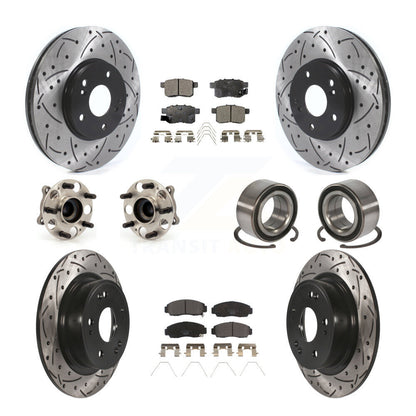 [Avant + Arrière] Kit de Roulement de roue pour Honda Accord Acura TSX KBB-115604