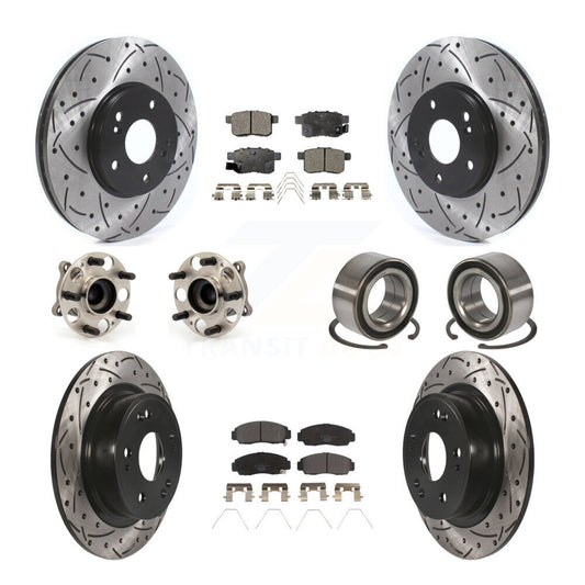 [Avant + Arrière] Kit de Roulement de roue pour Honda Accord Acura TSX KBB-115604