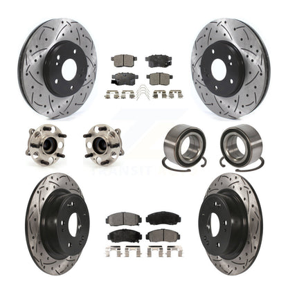 [Avant + Arrière] Kit de Roulement de roue pour Honda Accord Acura TSX KBB-115605