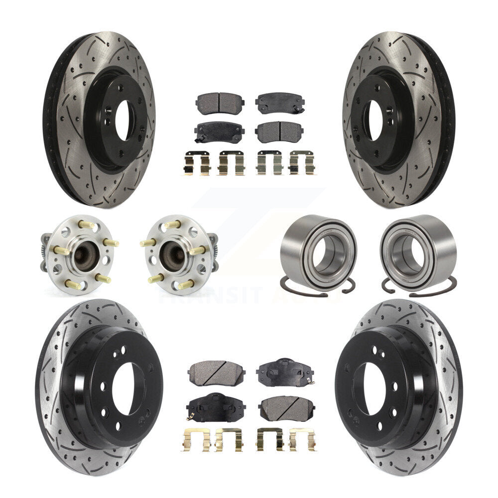 [Avant + Arrière] Kit de Roulement de roue pour Kia Sportage Hyundai Tucson FWD KBB-115609