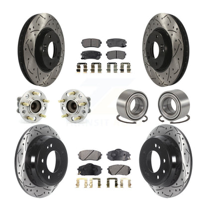 [Avant + Arrière] Kit de Roulement de roue pour Kia Sportage Hyundai Tucson FWD KBB-115609