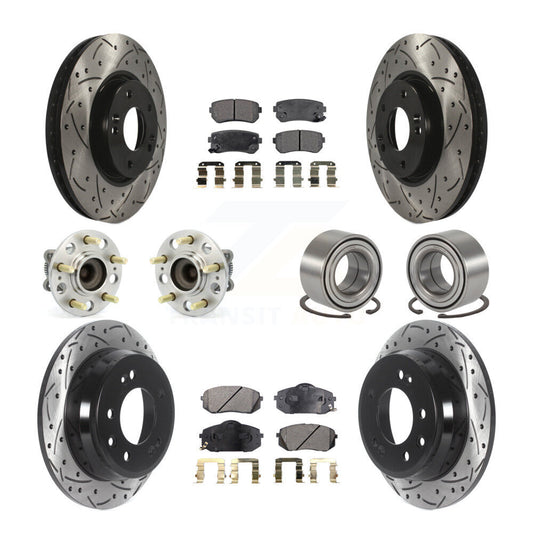 [Avant + Arrière] Kit de Roulement de roue pour Kia Sportage Hyundai Tucson FWD KBB-115609