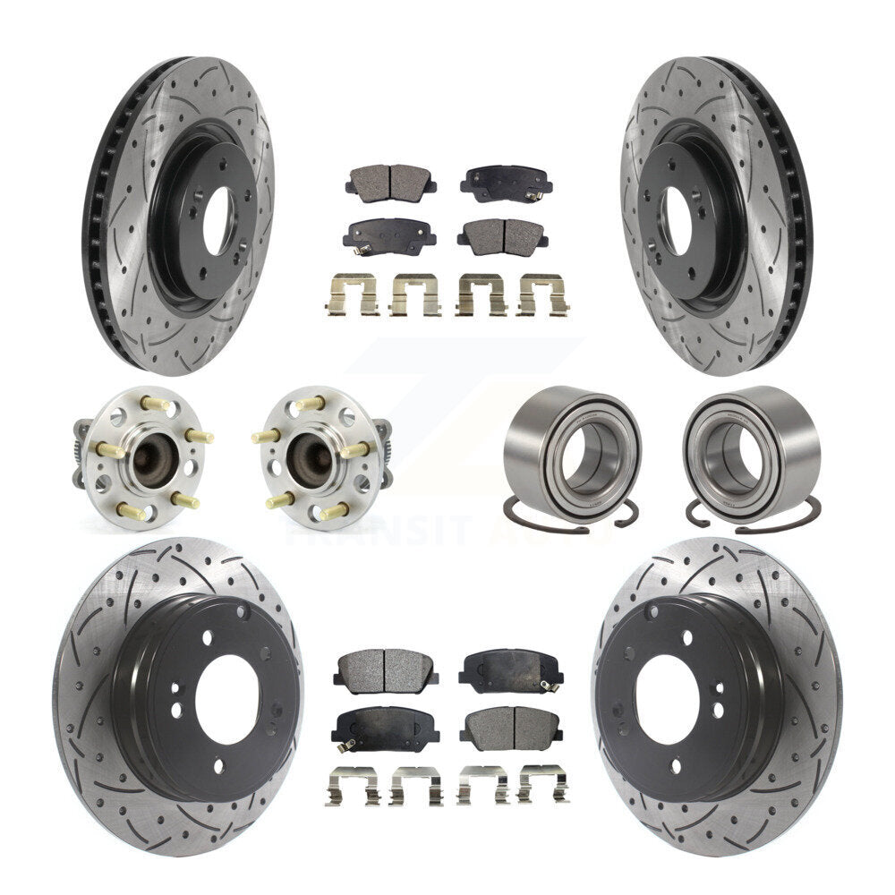 [Avant + Arrière] Kit de Roulement de roue pour Kia Optima 2.0L KBB-115613