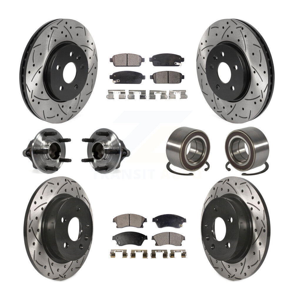 [Avant + Arrière] Kit de Roulement de roue pour Chevrolet Sonic Buick Encore Trax KBB-115624