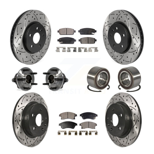 [Avant + Arrière] Kit de Roulement de roue pour Chevrolet Sonic Buick Encore Trax KBB-115624