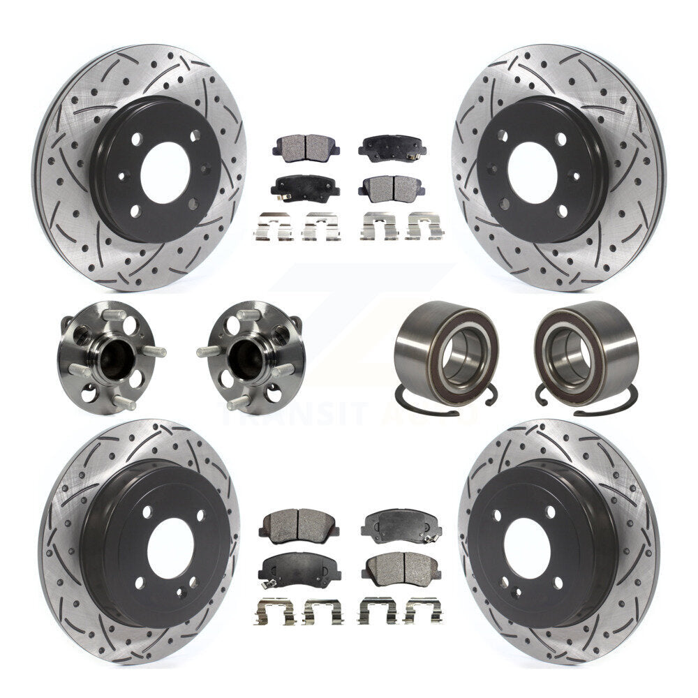 [Avant + Arrière] Kit de Roulement de roue pour Kia Rio KBB-115626