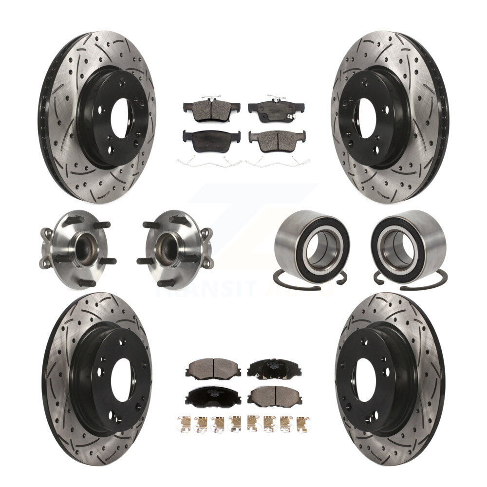 [Avant + Arrière] Kit de Roulement de roue pour 2019 Honda Insight KBB-115628