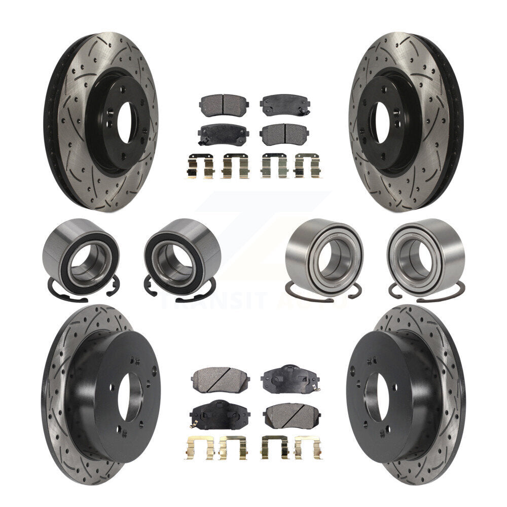 [Avant + Arrière] Kit de Roulement de roue pour Hyundai Tucson Kia Sportage AWD KBB-115673