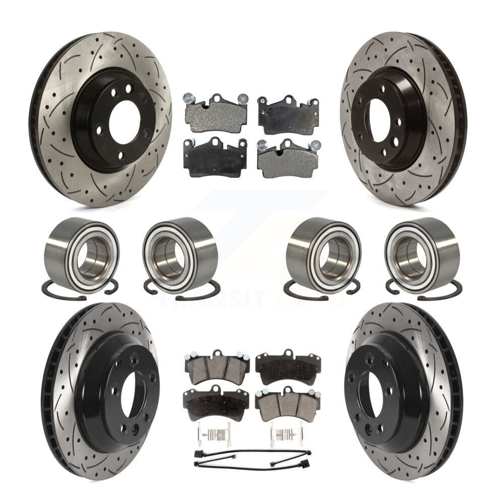 [Avant + Arrière] Kit de Roulement de roue pour Audi Q7 Volkswagen Touareg KBB-115680