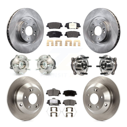 [Avant + Arrière] Kit d'ensemble roulement de roue et moyeu pour 2017-2018 Hyundai Santa Fe Sport FWD KBB-115708