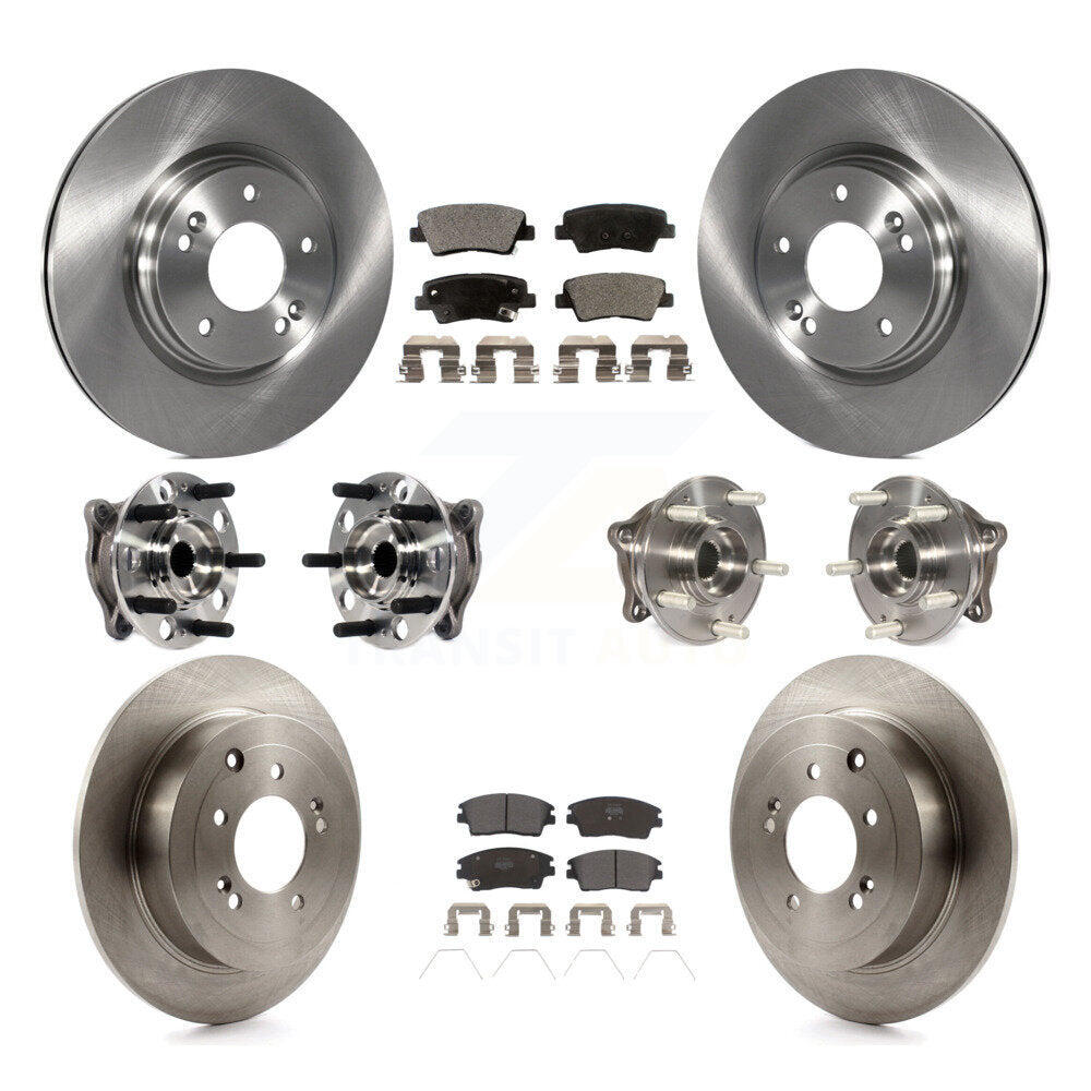[Avant + Arrière] Kit d'ensemble roulement de roue et moyeu pour Hyundai Tucson Kia Sportage KBB-115719