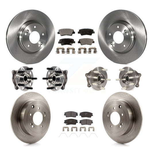[Avant + Arrière] Kit d'ensemble roulement de roue et moyeu pour Hyundai Tucson Kia Sportage KBB-115719