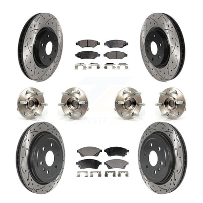 [Avant + Arrière] Kit d'ensemble roulement de roue et moyeu pour Cadillac SRX Saab 9-4X KBB-115768
